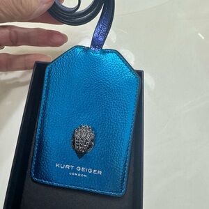 Kurt Geiger Blue Key & Card Holder